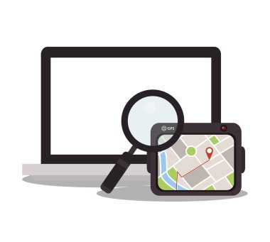 Dizüstü bilgisayar ve dijital pazarlama tasarım