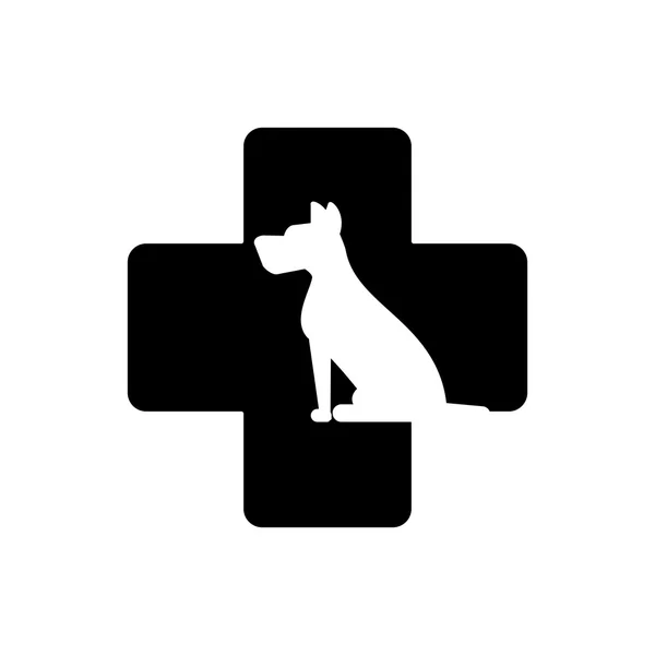 Mascota aislada para perros y diseño cruzado — Vector de stock