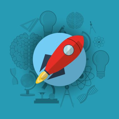 roket bilim ilgili simgeler resim ile