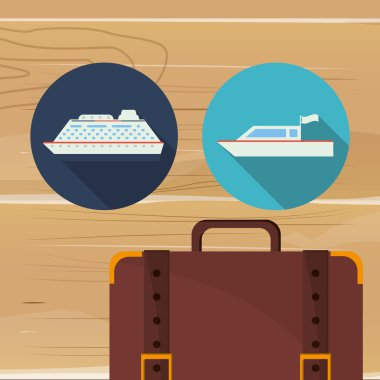 seyahat tatil veya tatil ilgili simgeler resim