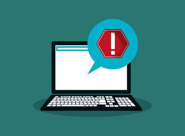 Dijital ileti ilgili simgeler resim