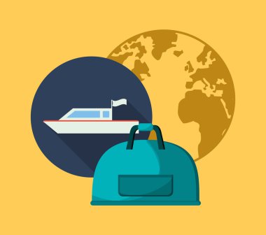 seyahat tatil veya tatil ilgili simgeler resim