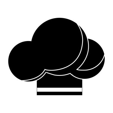 İzole şefler şapka tasarım