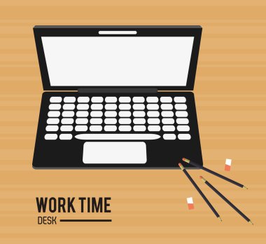 Çalışma süresi ve ofis malzemeleri tasarımı