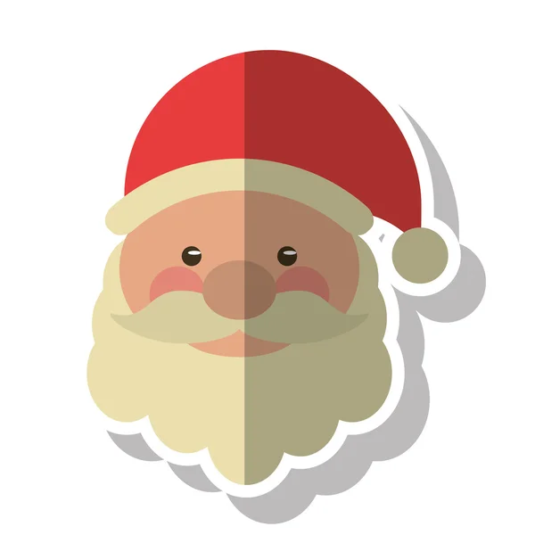 Santa of Christmas season design — Stock Vector