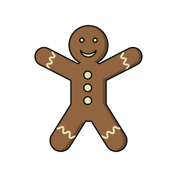 Coockie de conception de la saison de Noël — Image vectorielle