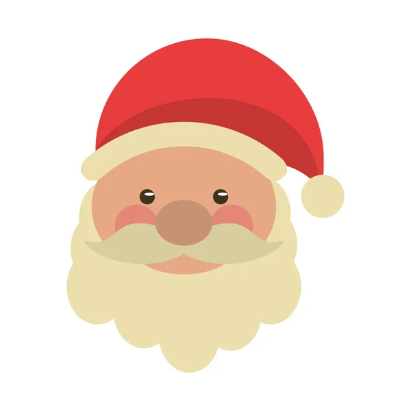 Santa van Kerstmis seizoen ontwerp — Stockvector