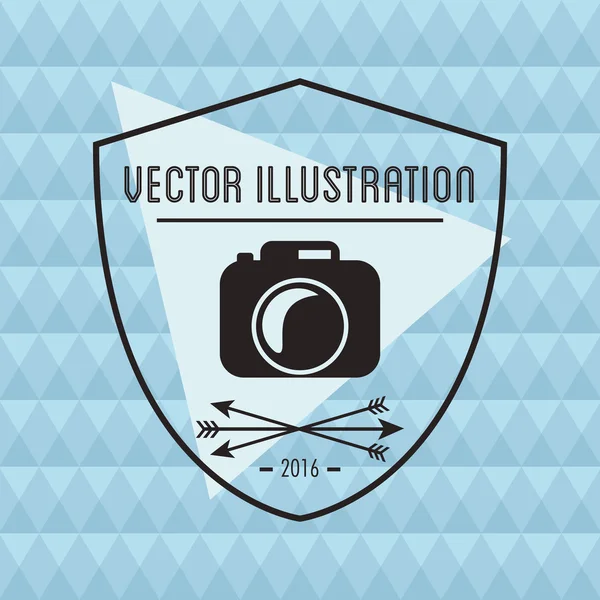 Hipster et design d'icône de style vintage — Image vectorielle