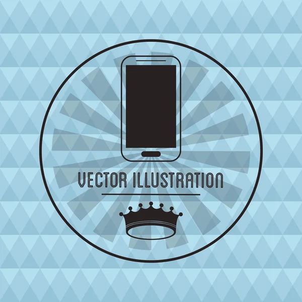 Hipster e design de ícone estilo vintage — Vetor de Stock