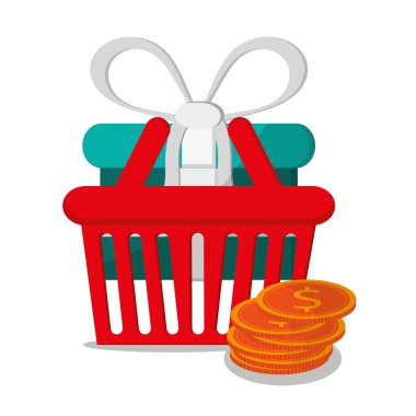 Sepet ve alışveriş online tasarım