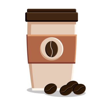 Kupa ve fasulye Coffee shop tasarım