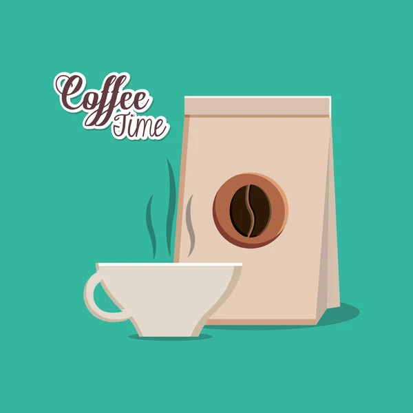 Cup Coffee shop Design — Wektor stockowy
