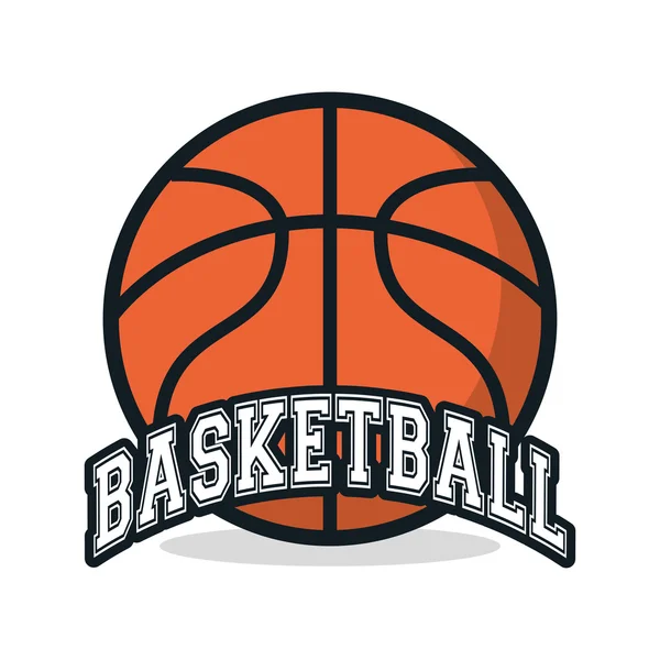 Ball of Basketball sport design — ストックベクタ