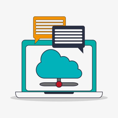 Dizüstü bilgisayar ve dijital pazarlama tasarım