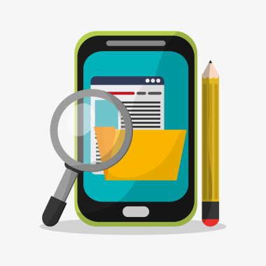 Smartphone ve dijital pazarlama tasarım