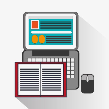 Dizüstü bilgisayar ve dijital pazarlama tasarım