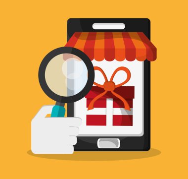 Smartphone ve dijital pazarlama tasarım
