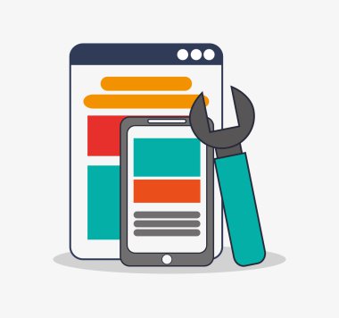 Smartphone ve dijital pazarlama tasarım