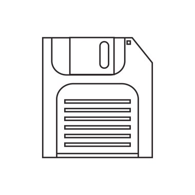 İzole disket teknoloji tasarım