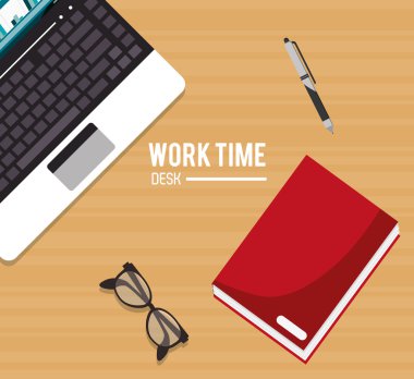 Çalışma süresi ve ofis malzemeleri tasarımı