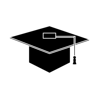 İzole mezuniyet cap tasarım