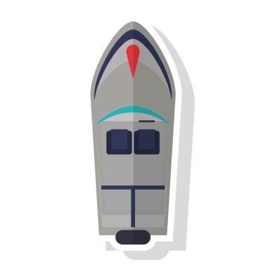 İzole yat gemi tasarım