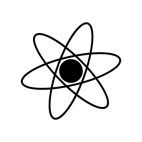 Isolated science atom design — Stock vektor