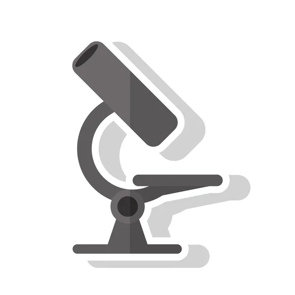 Isolated microscope of laboratory design — ストックベクタ