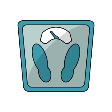 İzole ölçek ağırlık tasarım