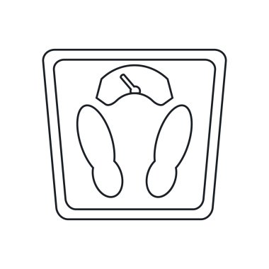 İzole ölçek ağırlık tasarım