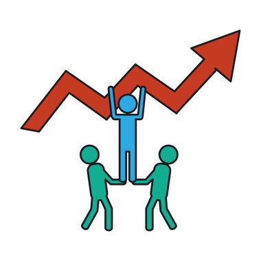 Sembollerin tasarımı izole grup