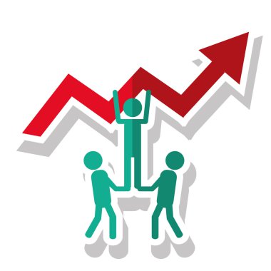 Sembollerin tasarımı izole grup