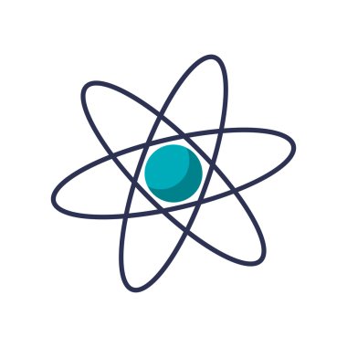 İzole bilim atom tasarım