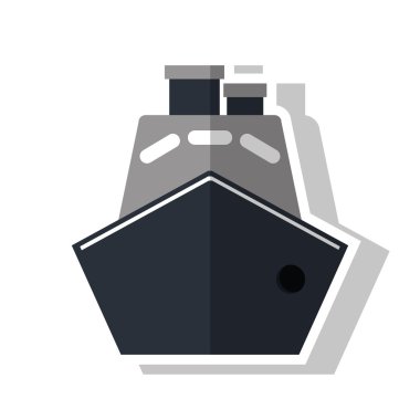 İzole cruise gemi araç tasarım