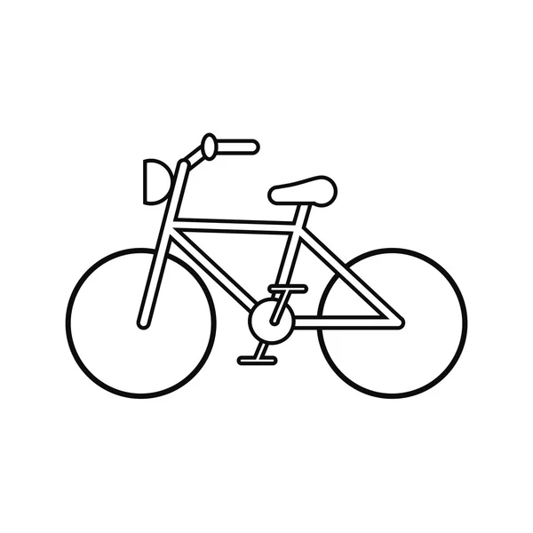 Progettazione di veicoli per biciclette isolati — Vettoriale Stock