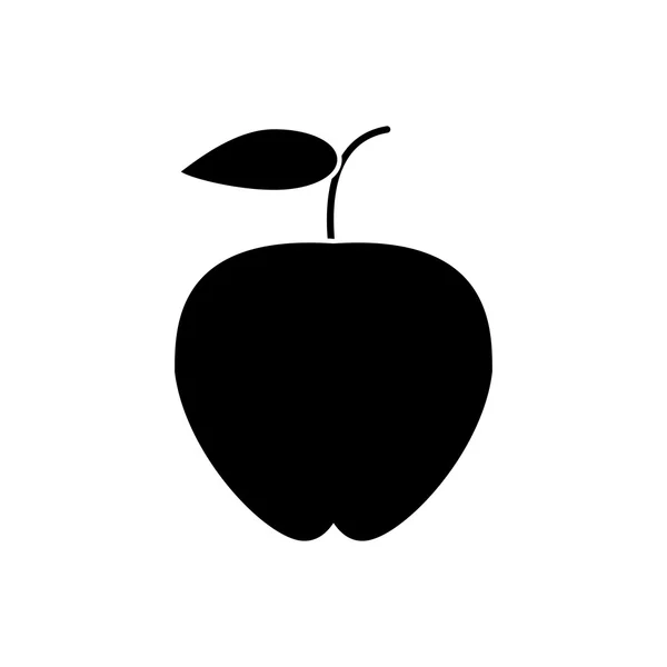 Geïsoleerde apple fruit ontwerpen — Stockvector