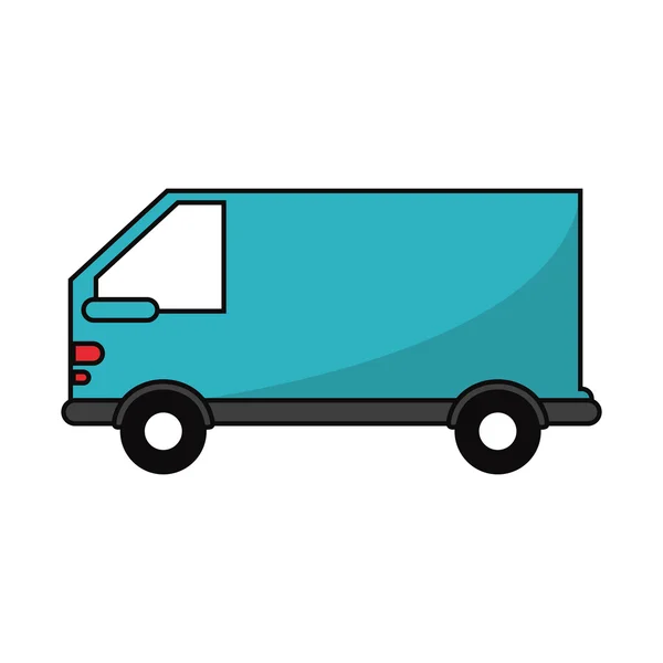 Isolated van vehicle design — Stockový vektor