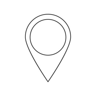 İzole gps tasarım düğme