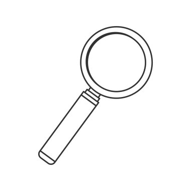 İzole lupe araç tasarım