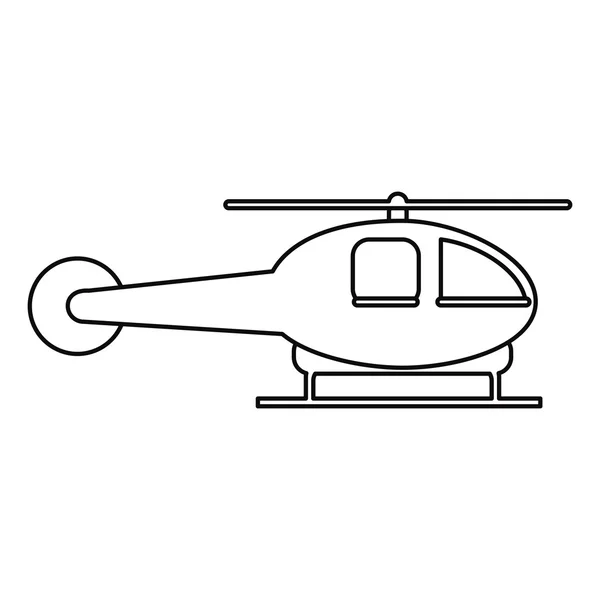 Conception de véhicules isolés pour hélicoptères — Image vectorielle