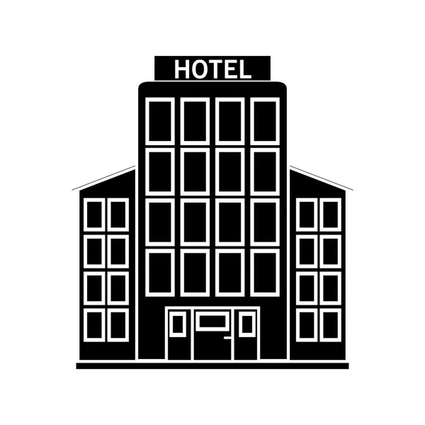 Hotel de viajes y turismo concepto — Vector de stock