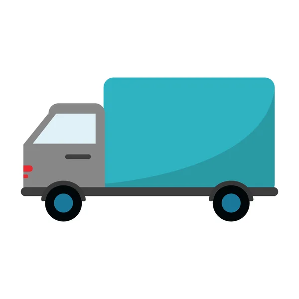 Elszigetelt teherautó járműtervezés — Stock Vector