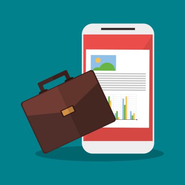 Smartphone ofis ve iş tasarımı