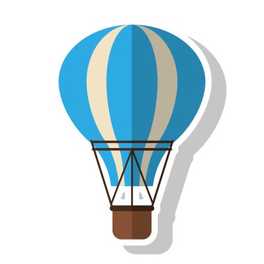 İzole sıcak hava balon tasarım