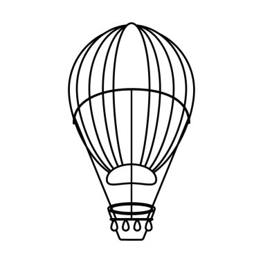 İzole sıcak hava balon tasarım