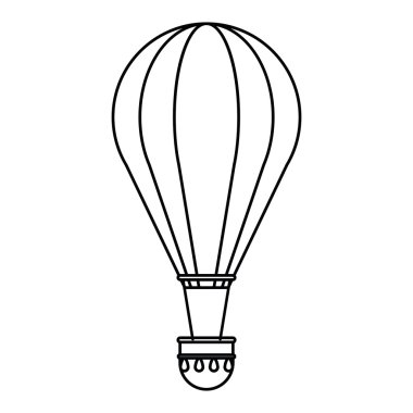 İzole sıcak hava balon tasarım