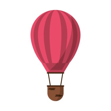 İzole sıcak hava balon tasarım