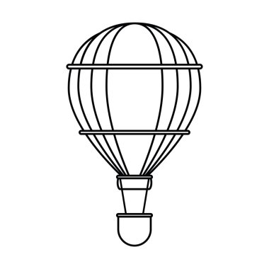 İzole sıcak hava balon tasarım