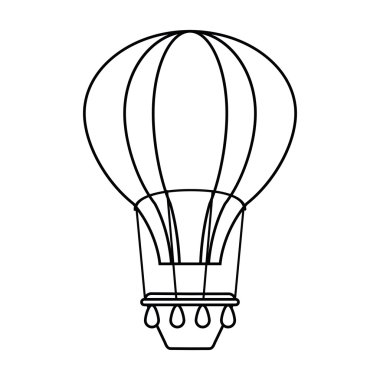 İzole sıcak hava balon tasarım