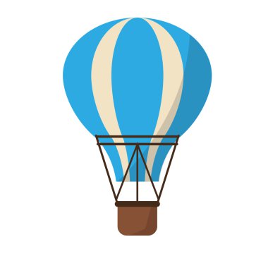 İzole sıcak hava balon tasarım